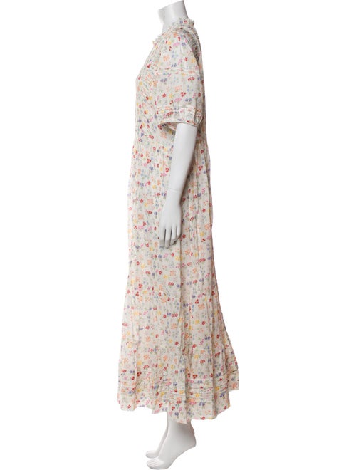 DÔEN Floral Print Long Dress