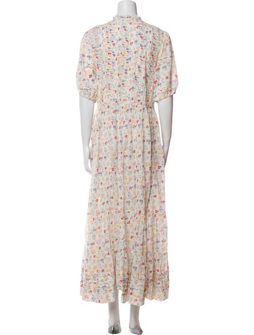 DÔEN Floral Print Long Dress