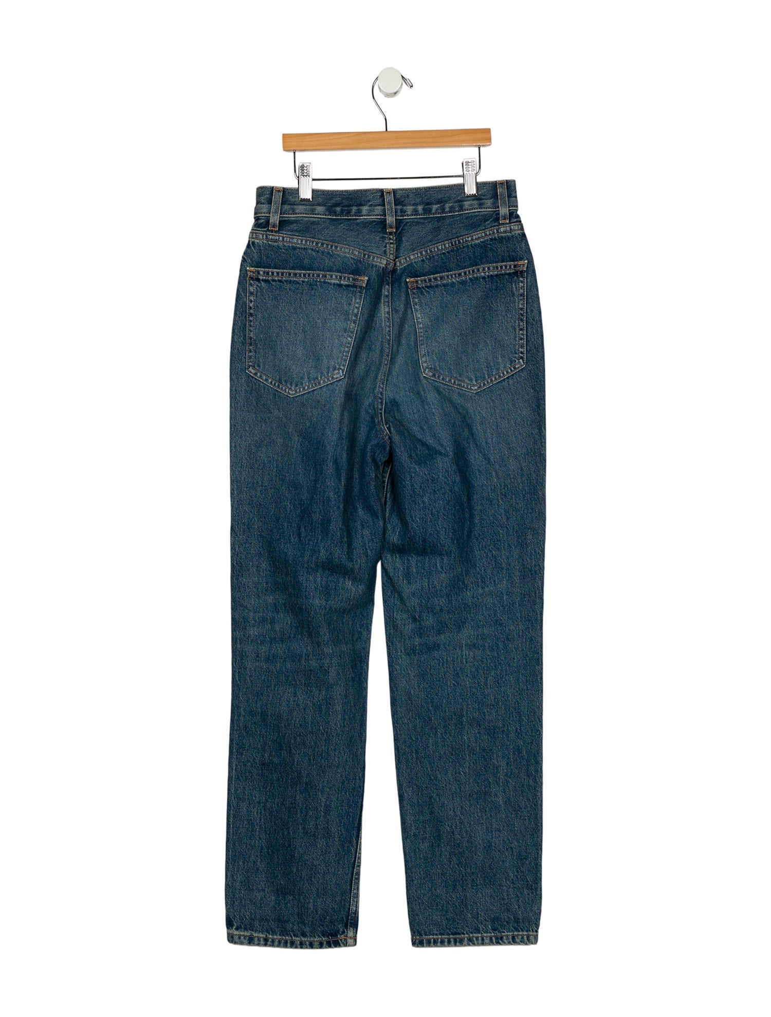DÔEN High-Rise Straight Leg Jeans