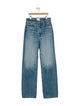 DÔEN High-Rise Straight Leg Jeans