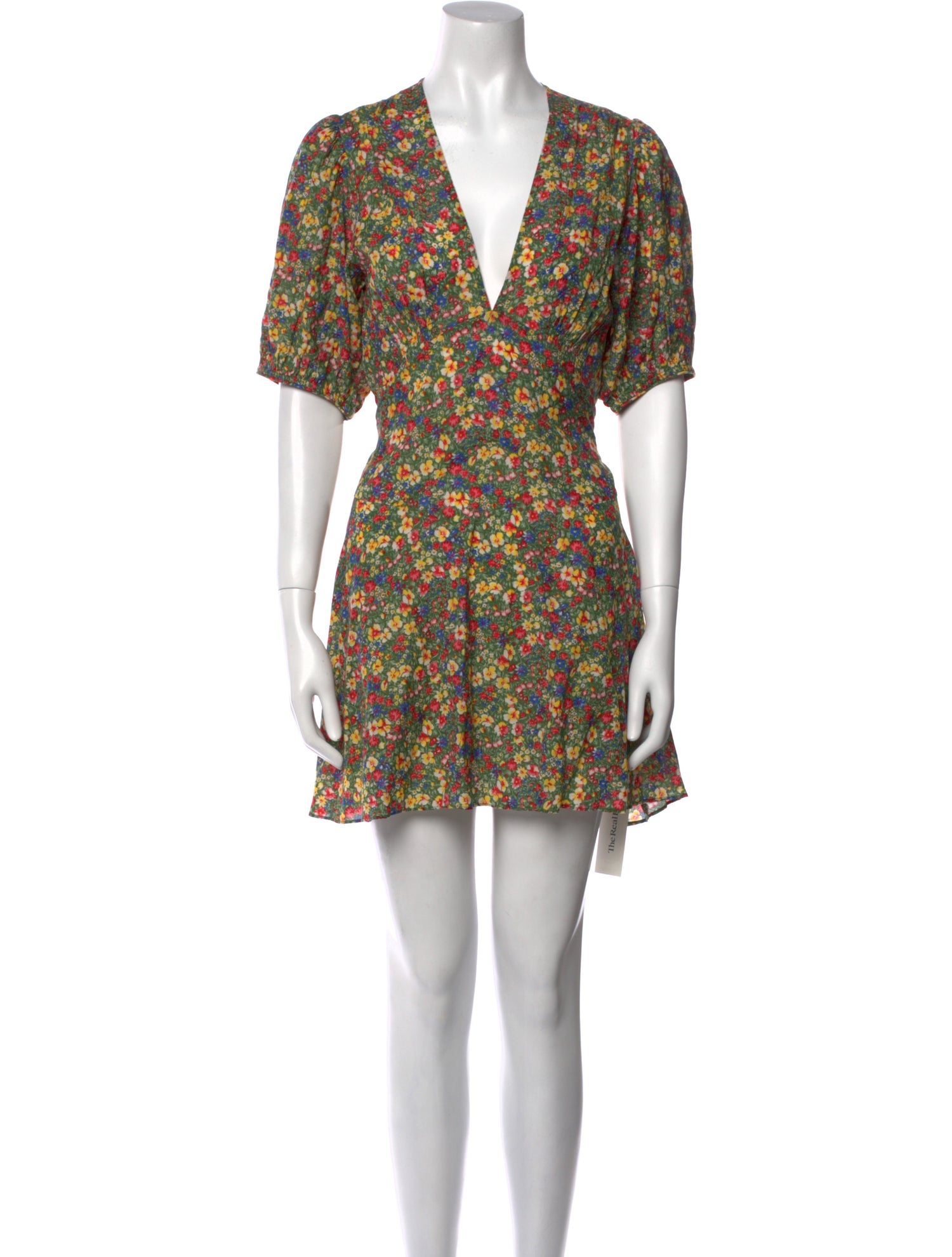 DÔEN Floral Print Mini Dress