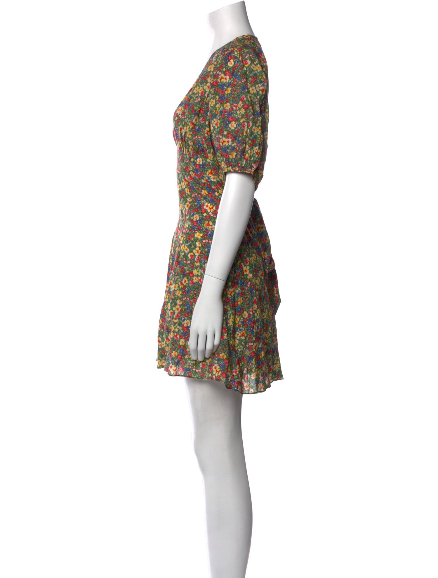 DÔEN Floral Print Mini Dress