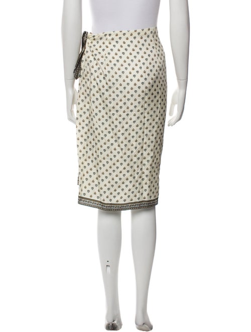 DÔEN Printed Knee-Length Skirt