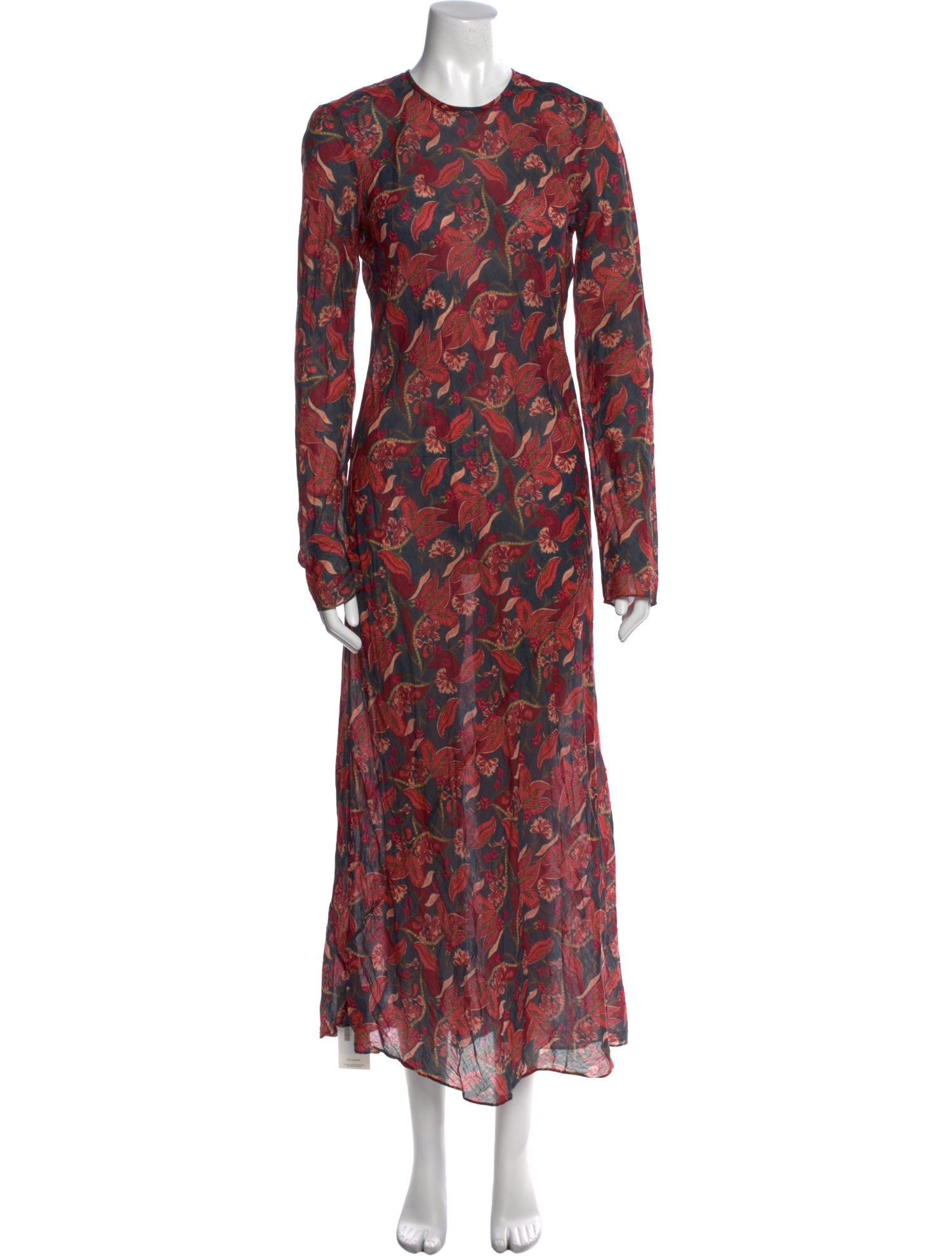DÔEN Floral Print Long Dress