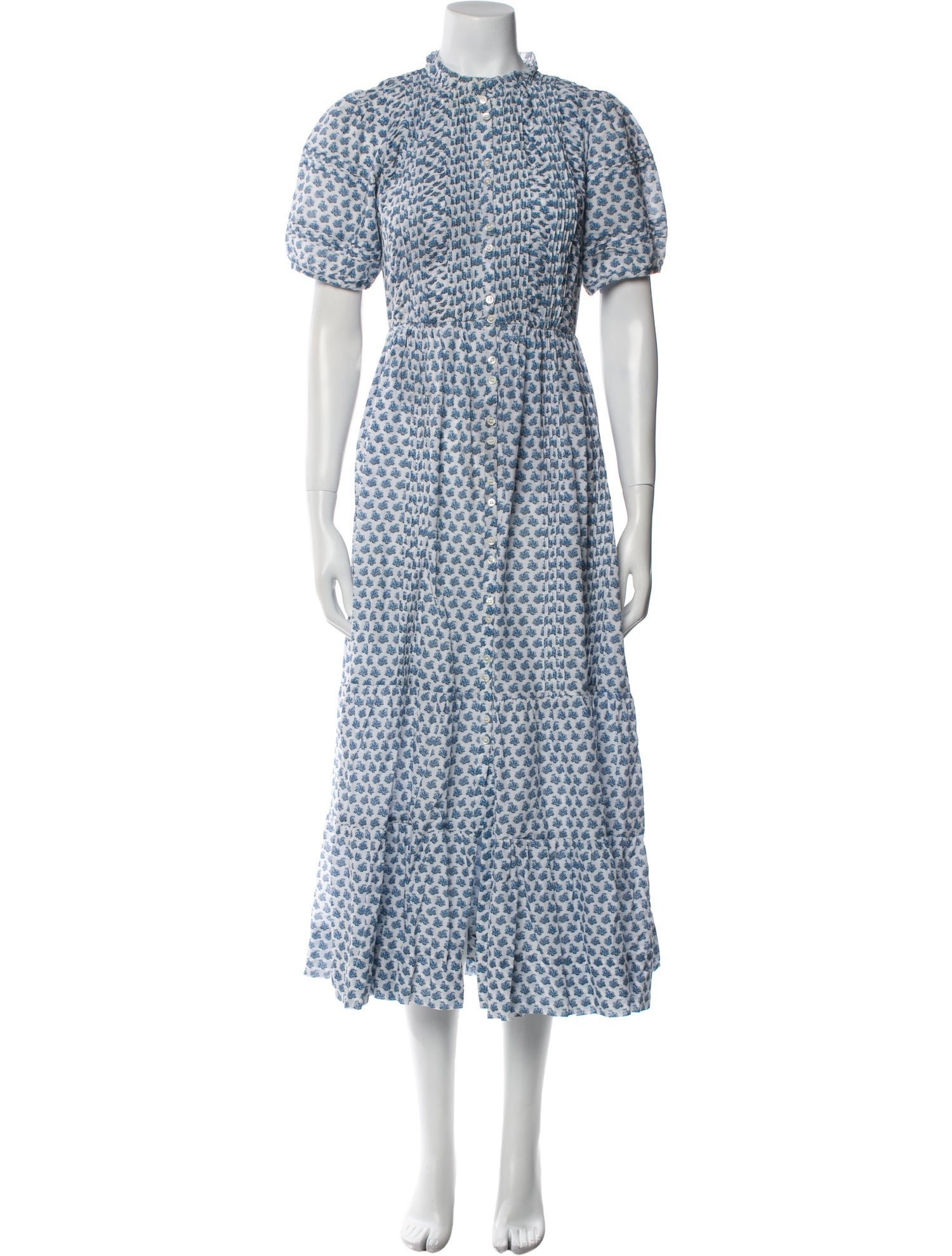 DÔEN Floral Print Long Dress