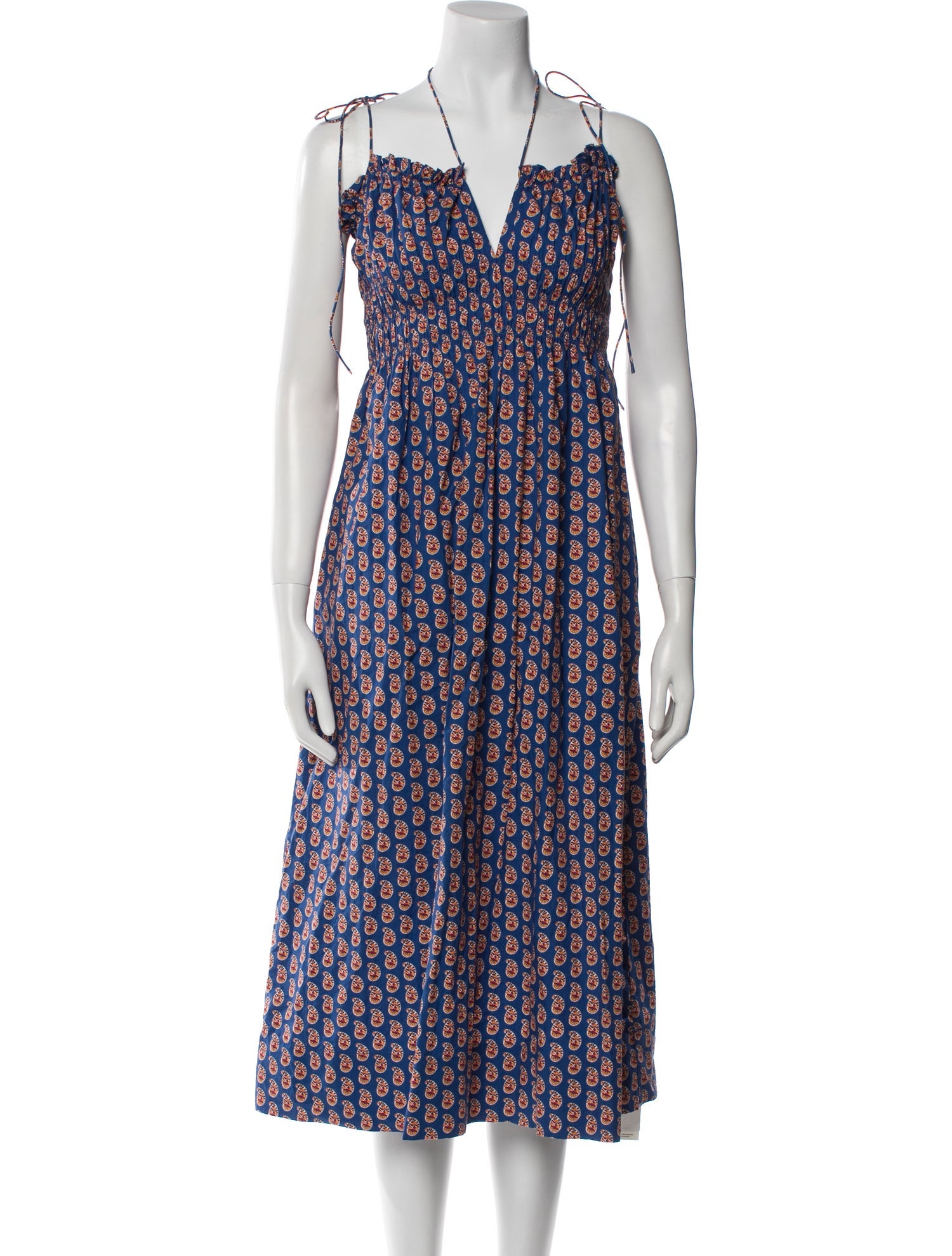 DÔEN Printed Midi Length Dress