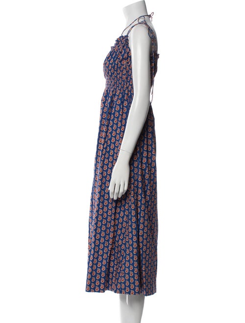 DÔEN Printed Midi Length Dress