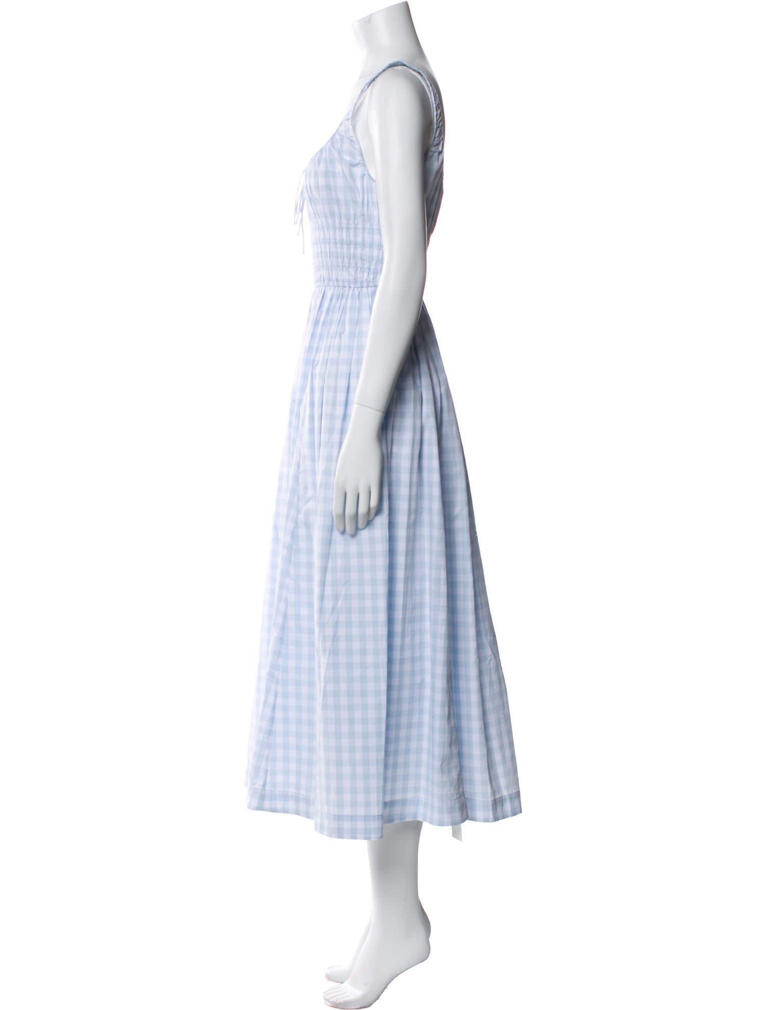 DÔEN Striped Long Dress