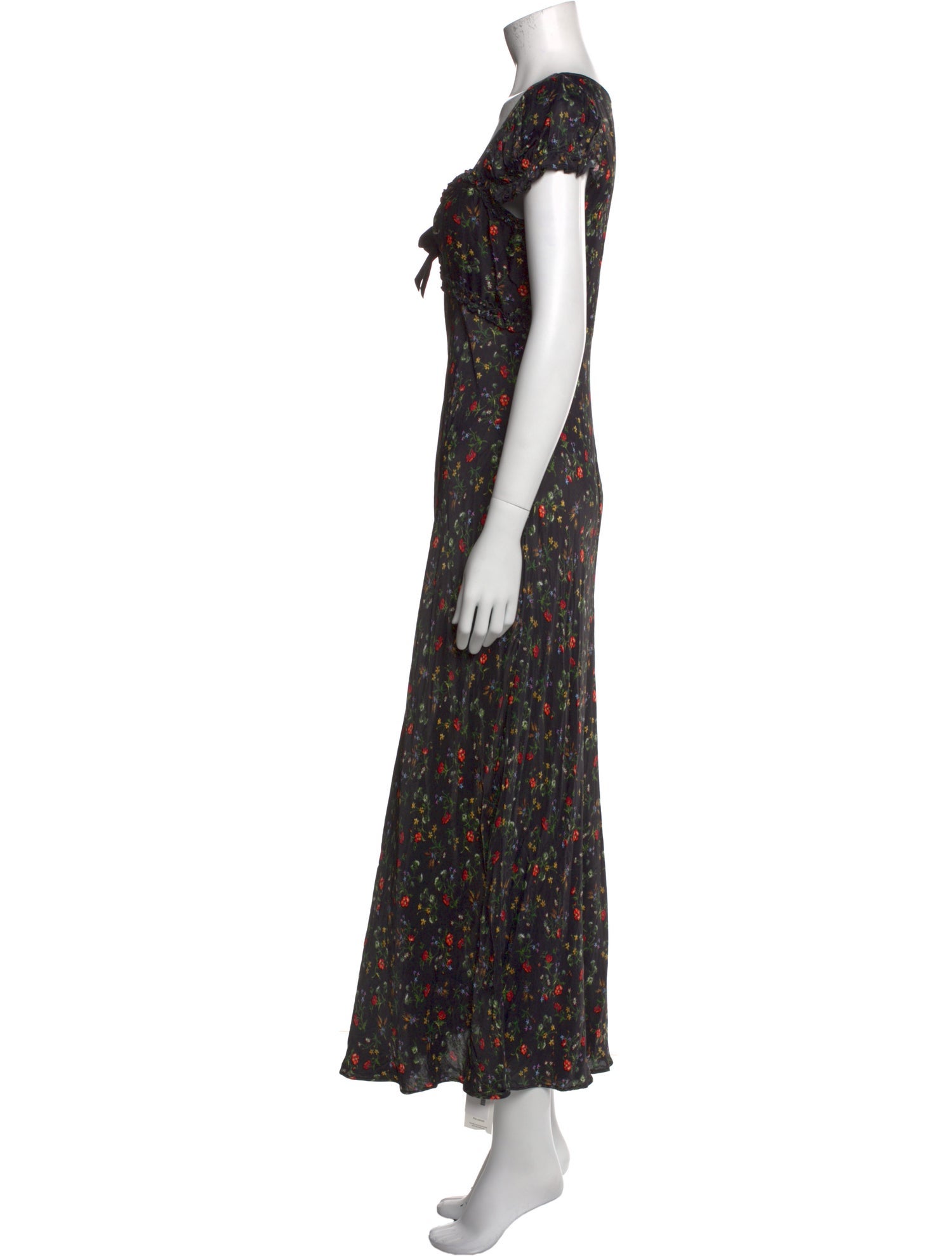 DÔEN Floral Print Long Dress