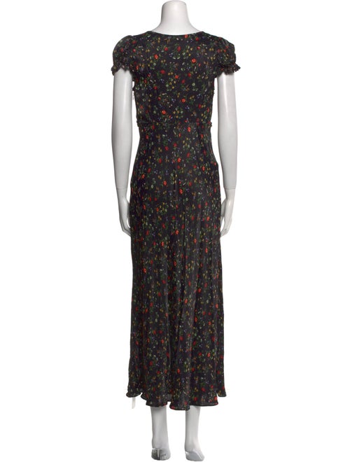 DÔEN Floral Print Long Dress