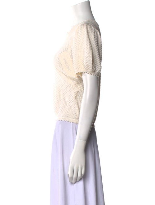 DÔEN Crew Neck Short Sleeve Crop Top