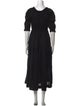 DÔEN Scoop Neck Midi Length Dress