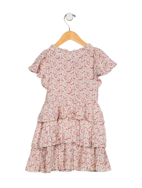 DÔEN Toddler Girls' Floral Short Sleeve Dress