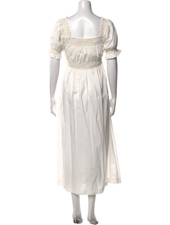 DÔEN Square Neckline Long Dress