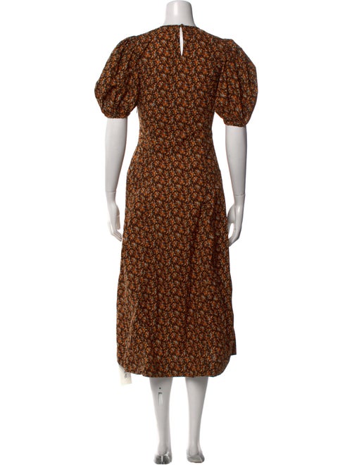 DÔEN Floral Print Long Dress