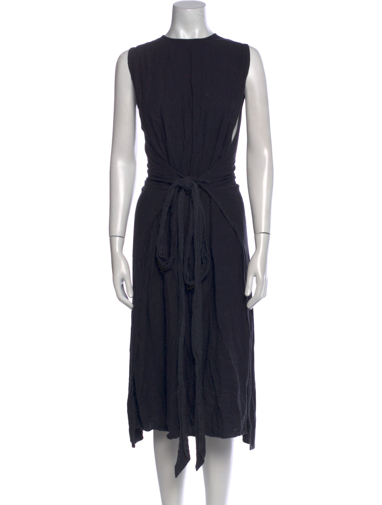 DÔEN Silk Midi Length Dress