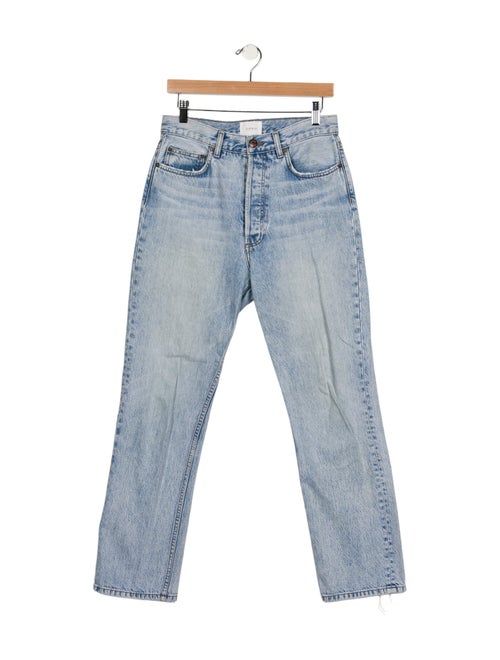 DÔEN High-Rise Straight Leg Jeans