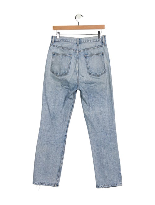 DÔEN High-Rise Straight Leg Jeans
