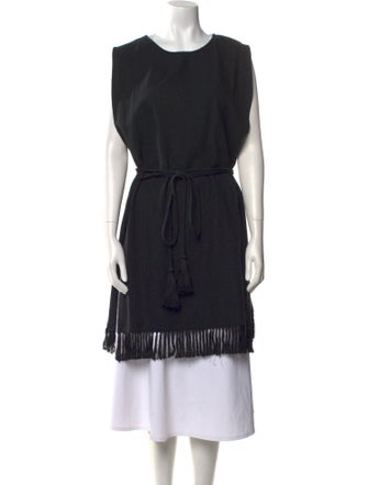 DÔEN Silk Scoop Neck Sweater