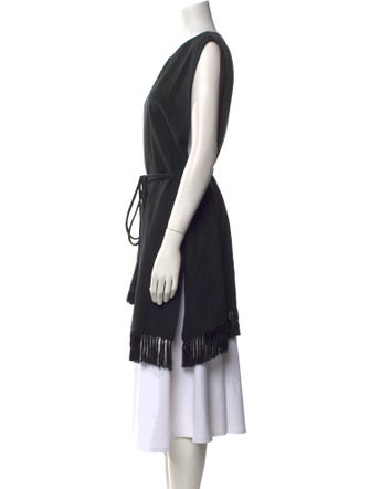 DÔEN Silk Scoop Neck Sweater