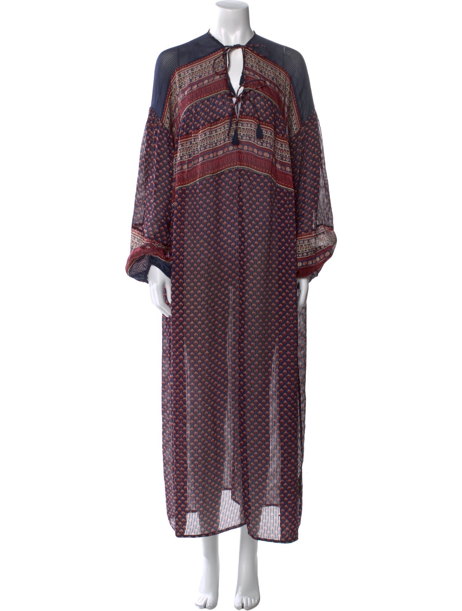 DÔEN Silk Long Dress