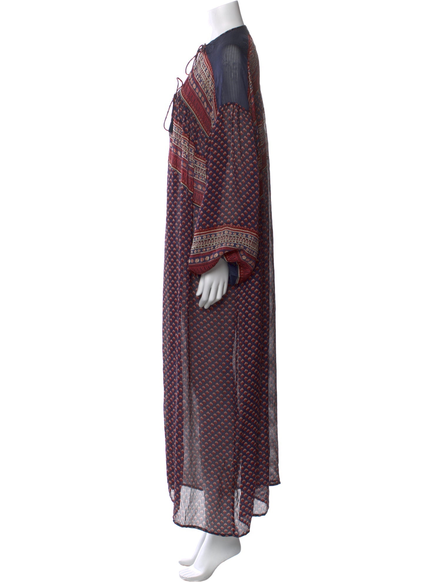 DÔEN Silk Long Dress