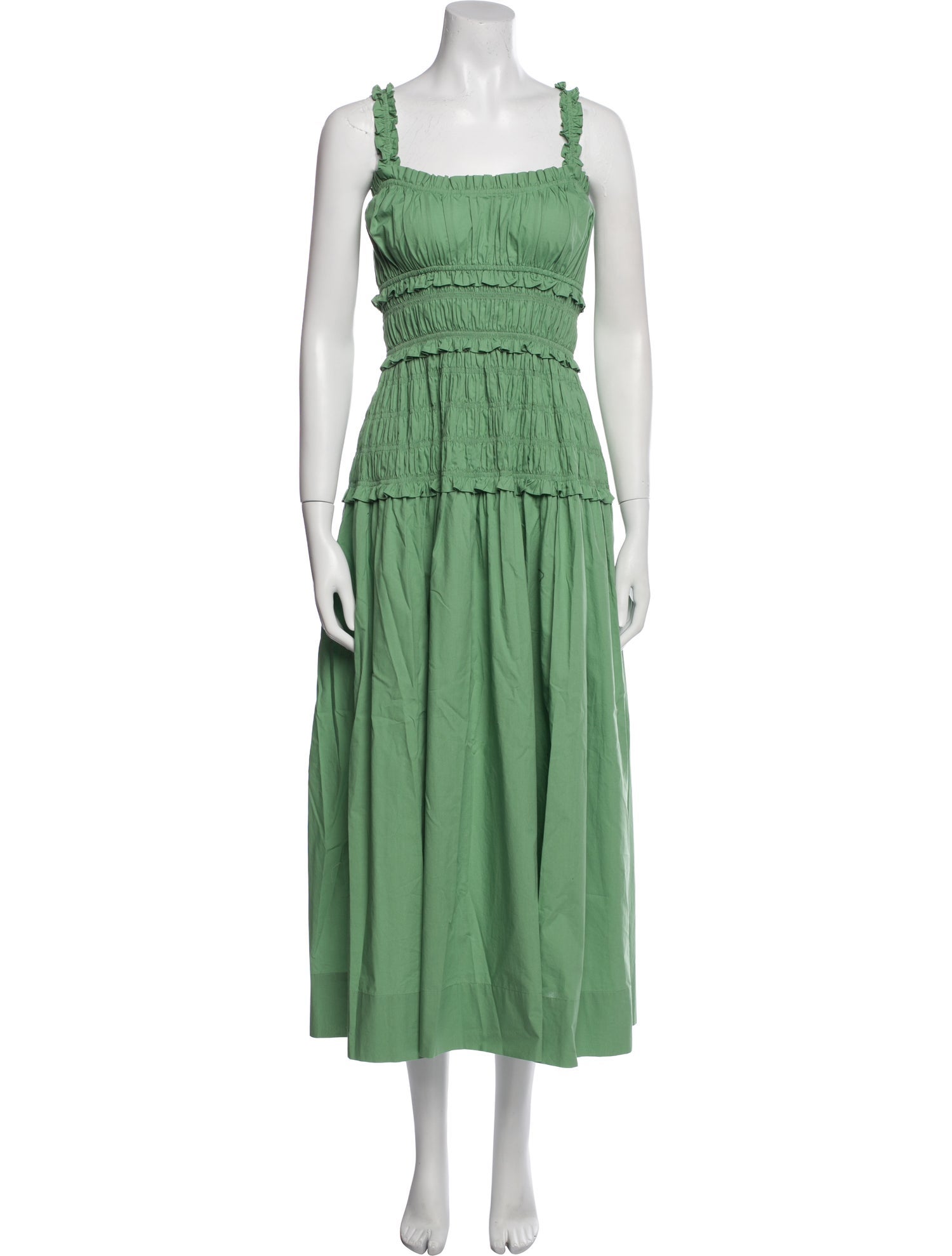 DÔEN Square Neckline Long Dress