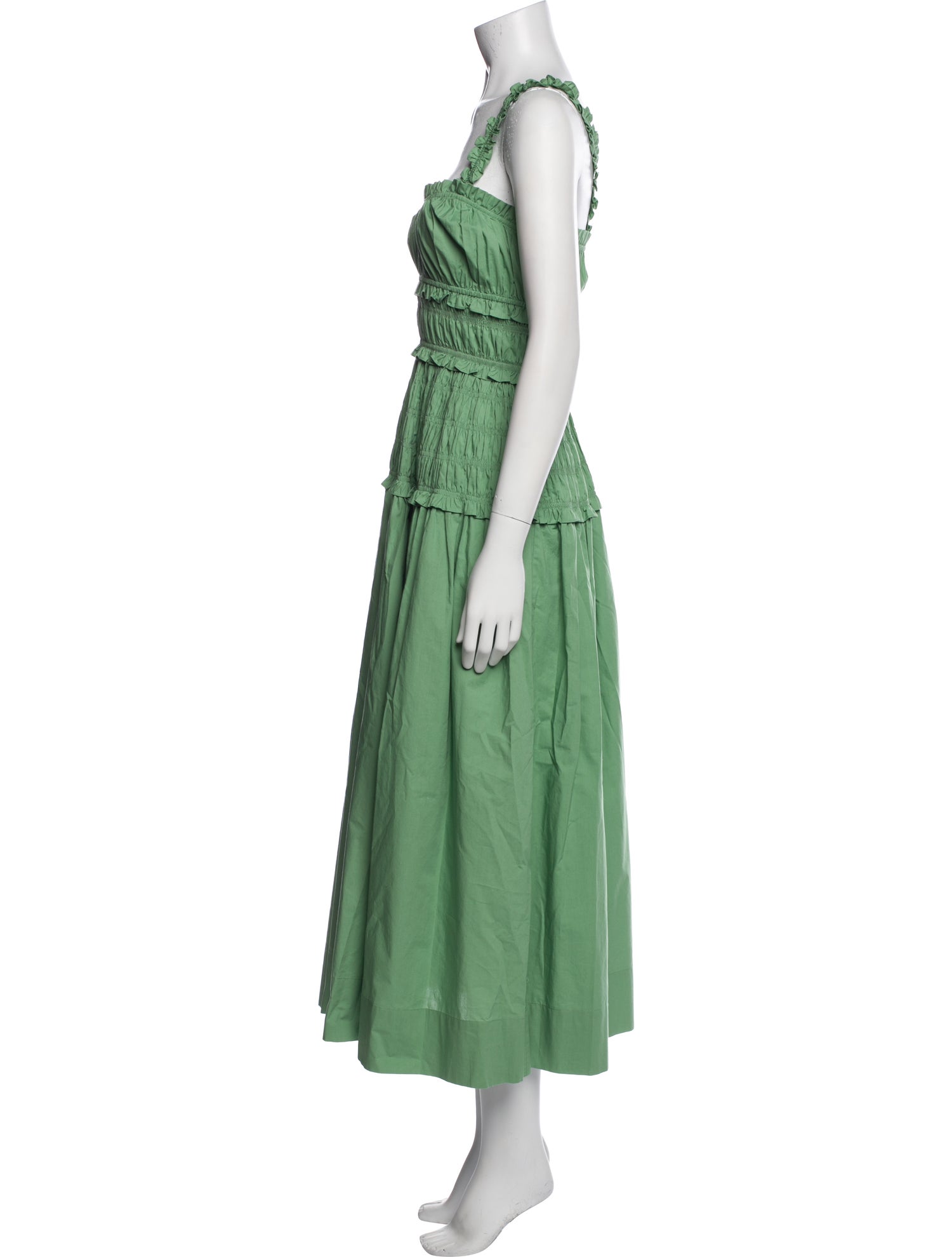 DÔEN Square Neckline Long Dress