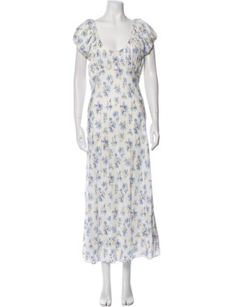 DÔEN Silk Long Dress