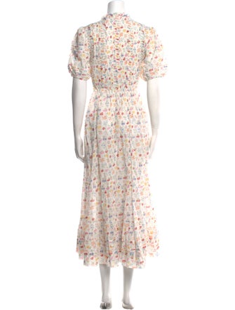 DÔEN Floral Print Long Dress