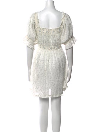 DÔEN Square Neckline Mini Dress