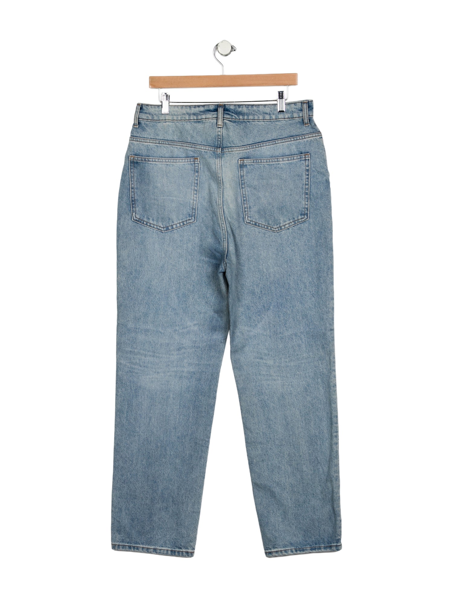 DÔEN High-Rise Straight Leg Jeans