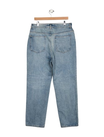 DÔEN High-Rise Straight Leg Jeans