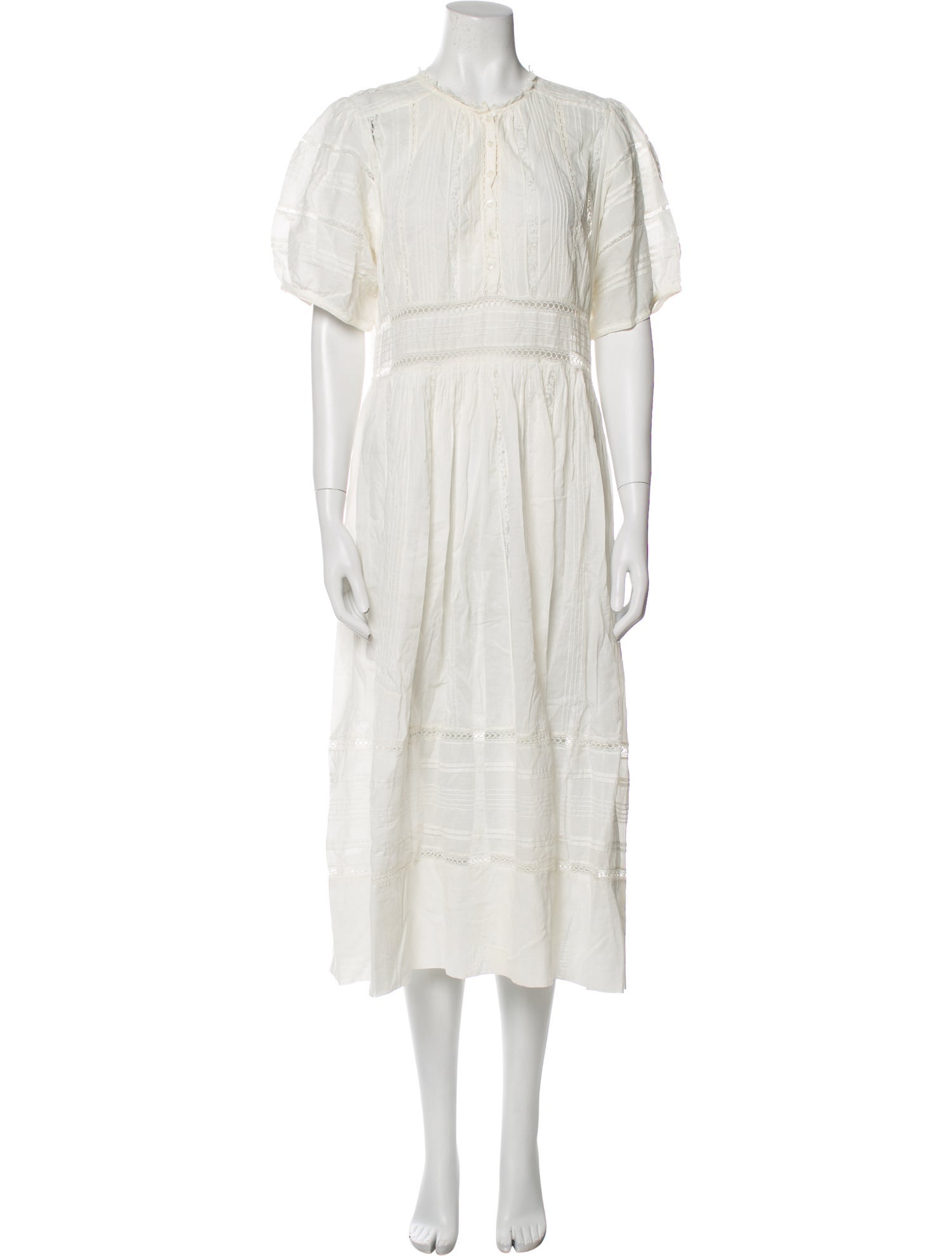 DÔEN Crew Neck Long Dress