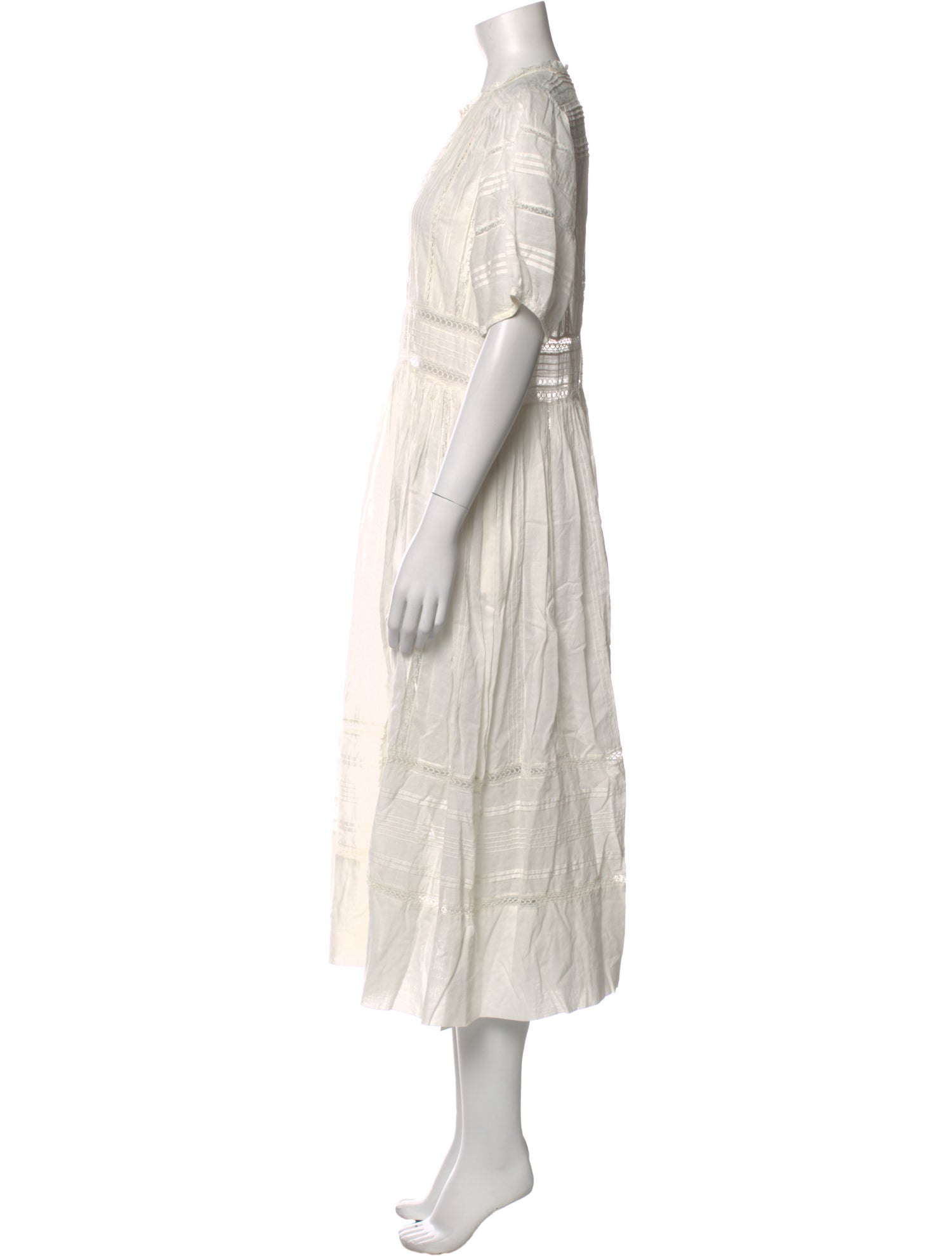 DÔEN Crew Neck Long Dress