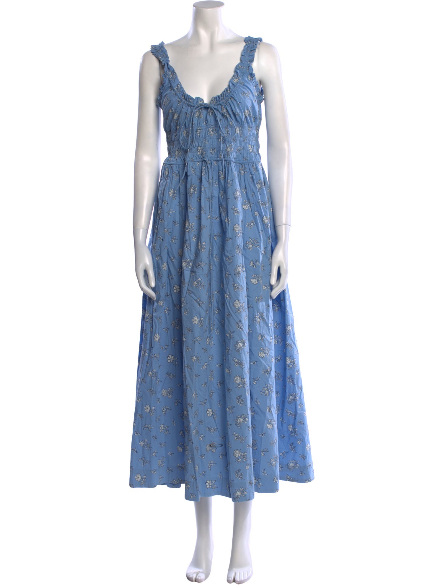 DÔEN Printed Long Dress