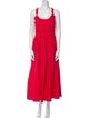 DÔEN Scoop Neck Long Dress