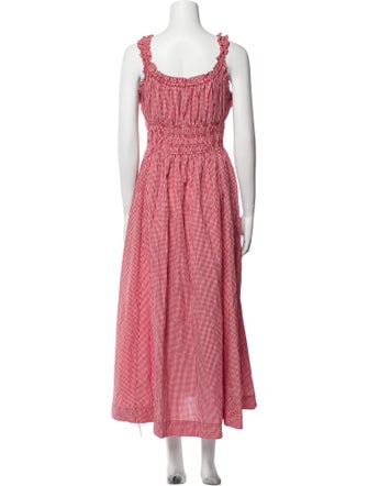 DÔEN Printed Long Dress