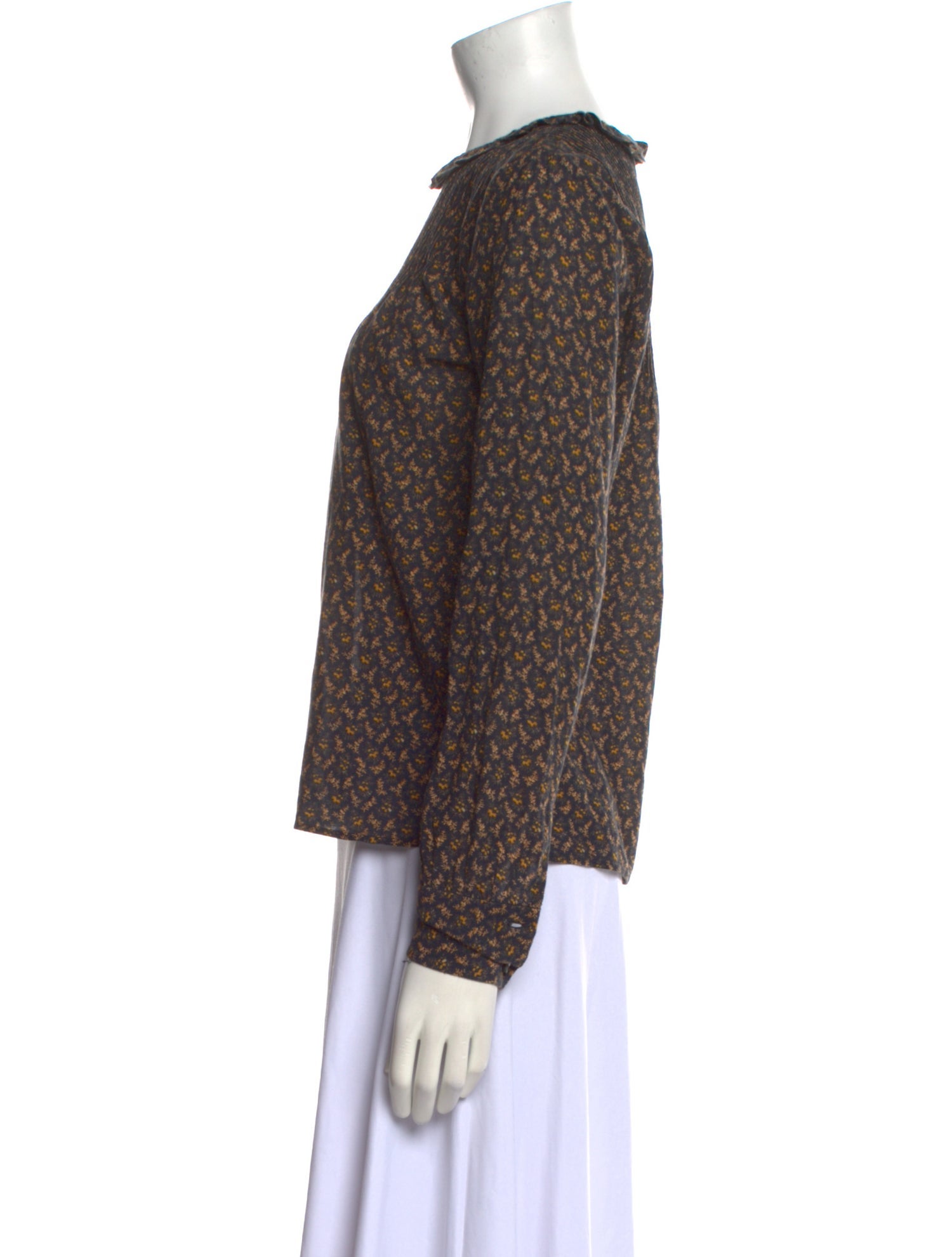 DÔEN Printed Crew Neck Sweatshirt