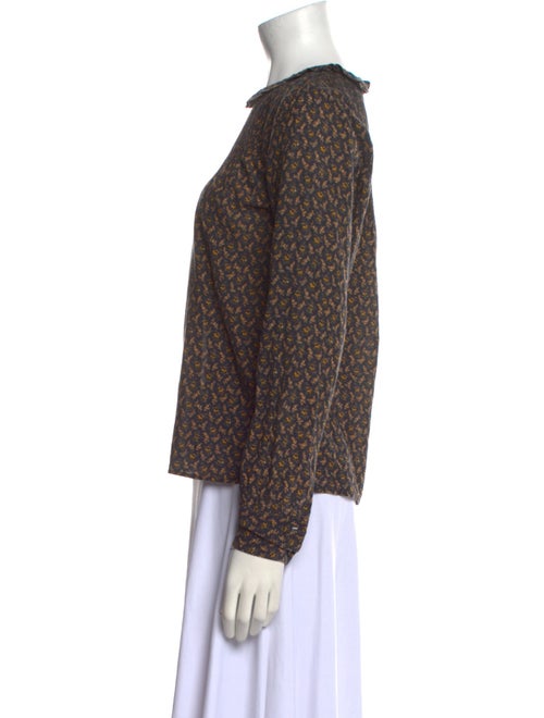 DÔEN Printed Crew Neck Sweatshirt