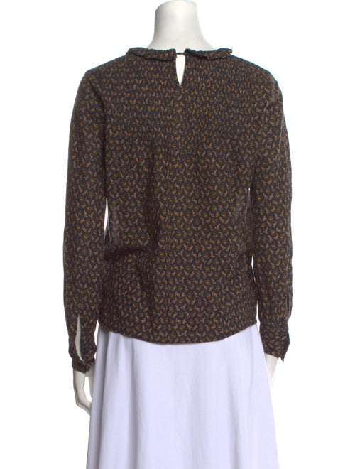 DÔEN Printed Crew Neck Sweatshirt