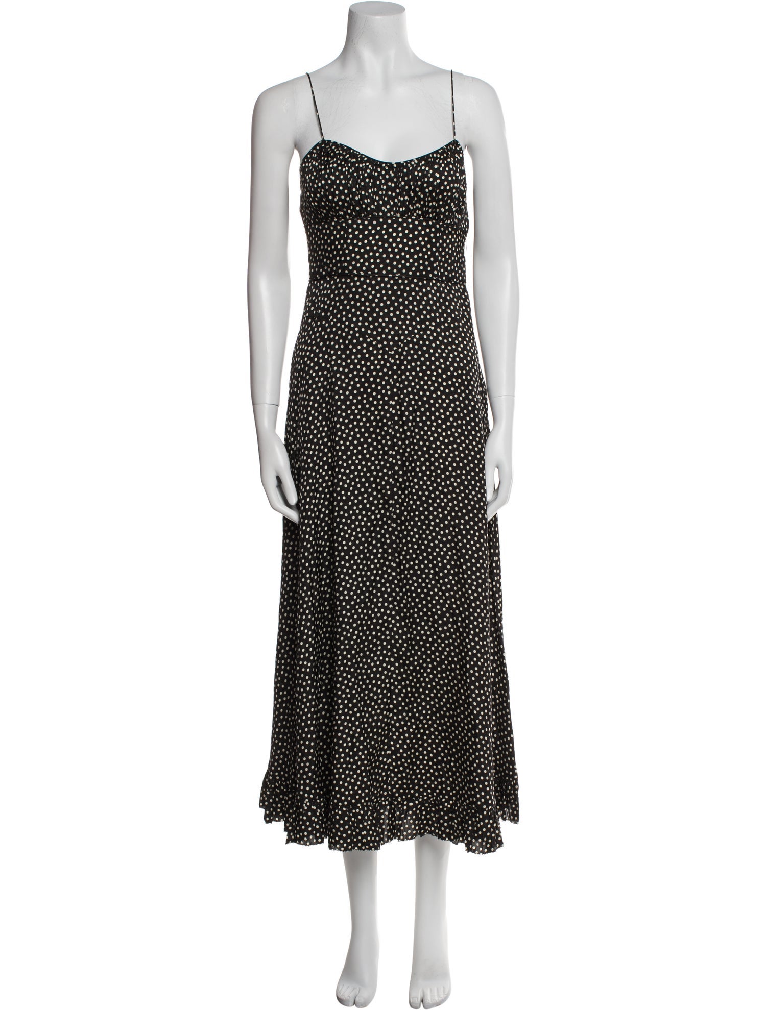 DÔEN Silk Midi Length Dress