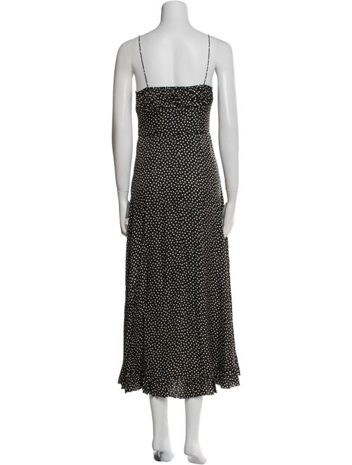 DÔEN Silk Midi Length Dress