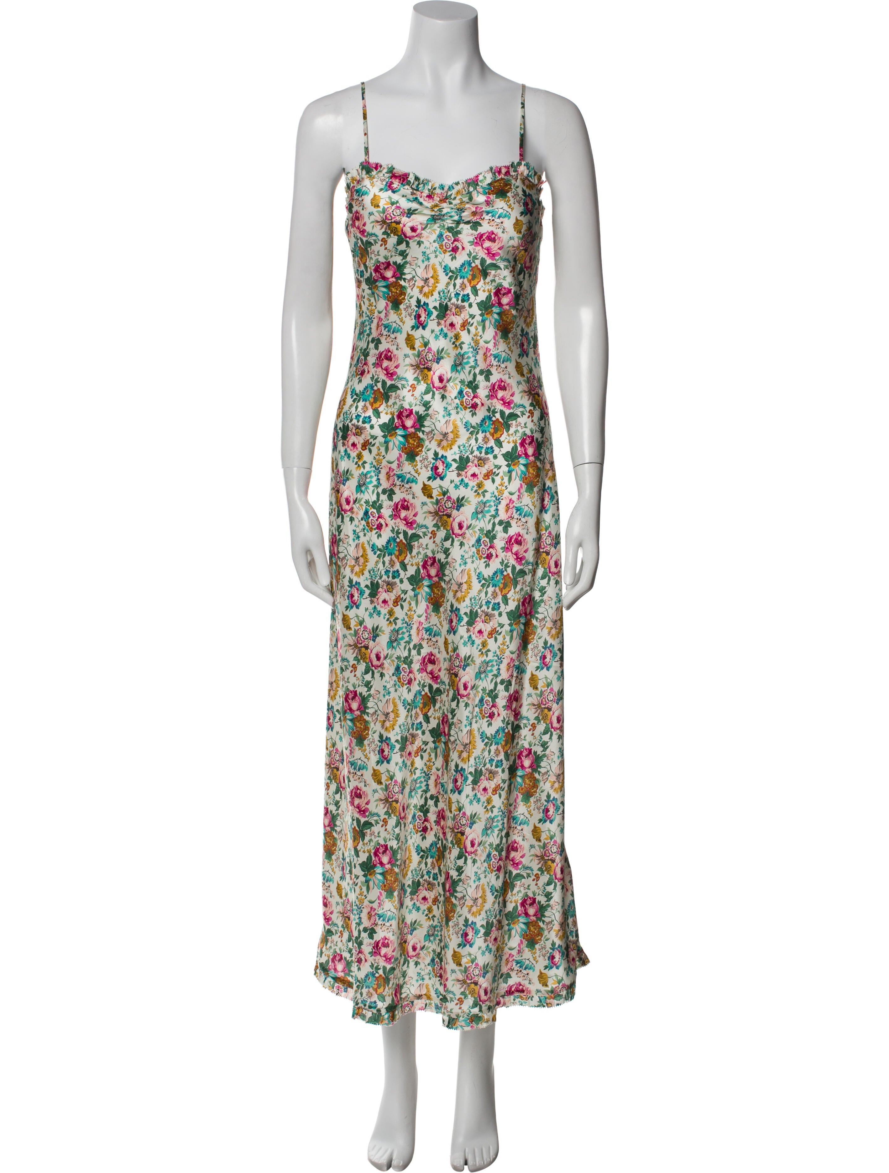 DÔEN Silk Long Dress