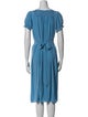 DÔEN Silk Midi Length Dress