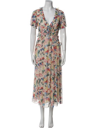 DÔEN Silk Long Dress