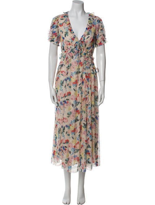 DÔEN Silk Long Dress