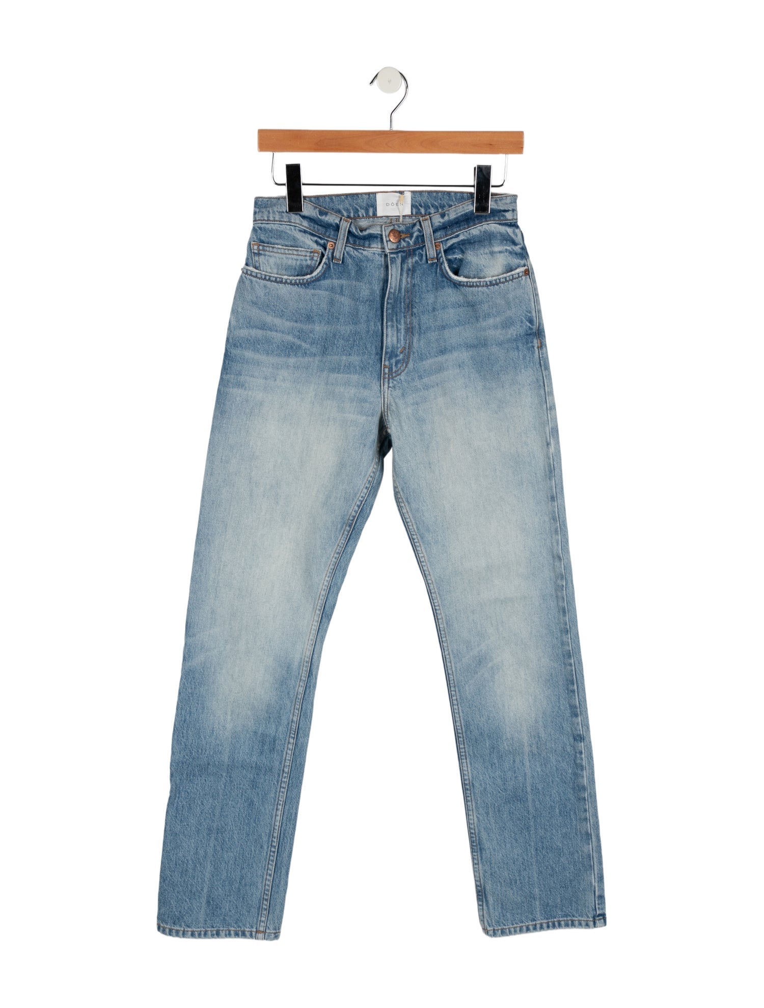 DÔEN High-Rise Straight Leg Jeans w/ Tags