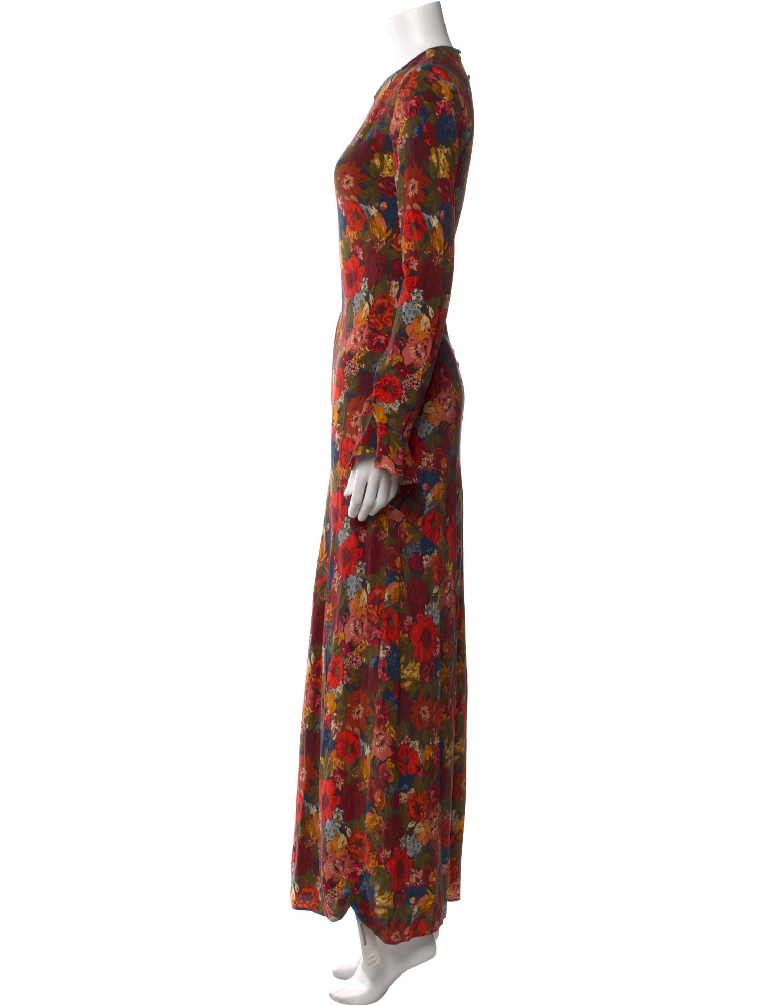 DÔEN Silk Long Dress