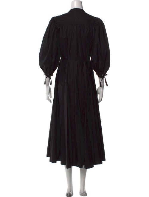 DÔEN Crew Neck Midi Length Dress